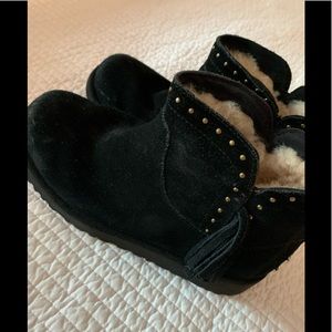 Black girl UGG booties